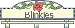 blinkie rack white country shelf with flower