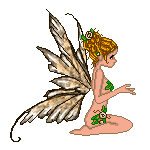 faerie with brown wings