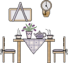 lavender kitchen set