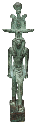 copper statue of Sobek