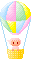 small hot air balloon