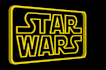 star wars logo but it spins
